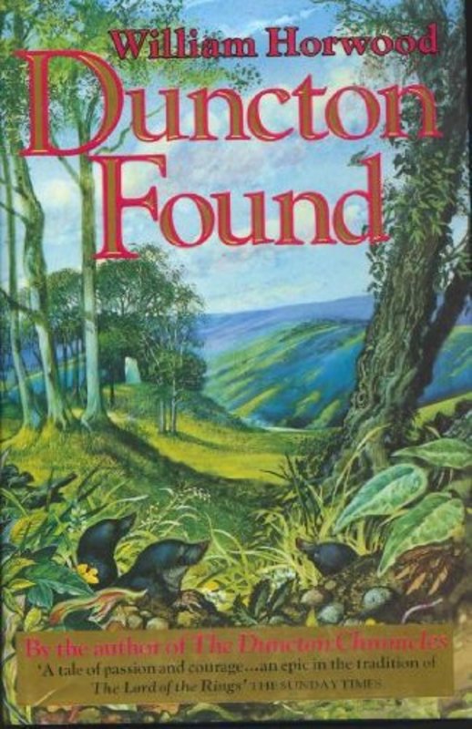 Book cover for "Duncton Found" by William Horwood