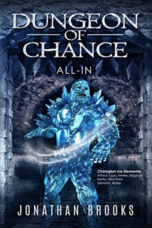 Book cover for "Dungeon of Chance" by Jonathan Brooks