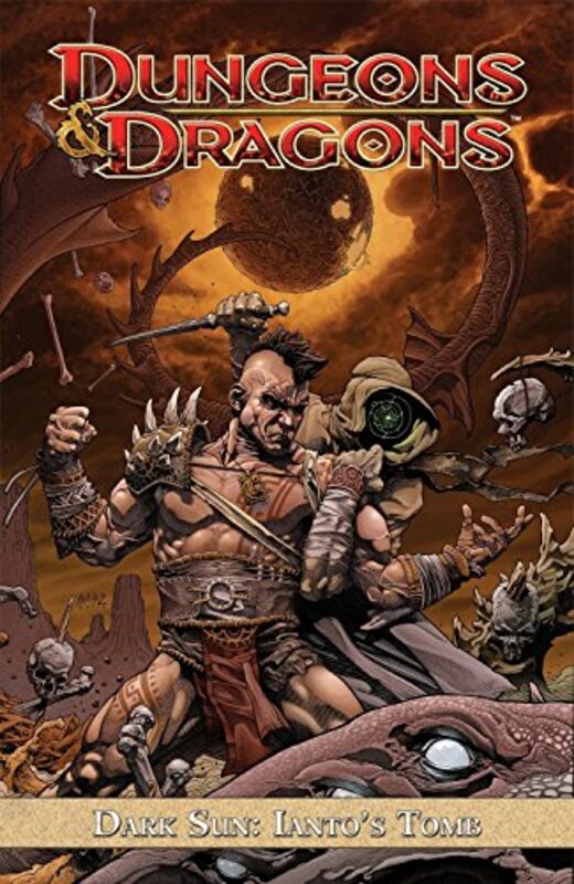 Book cover for "Dungeons and Dragons Dark Sun" by Alex Irvine