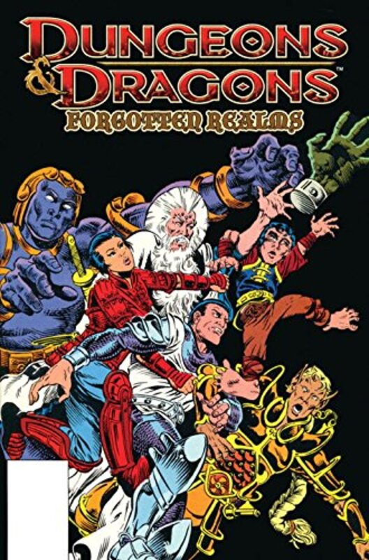 Book cover for "Dungeons and Dragons: Forgotten Realms Classics, Volume 1" by Jeff Grubb