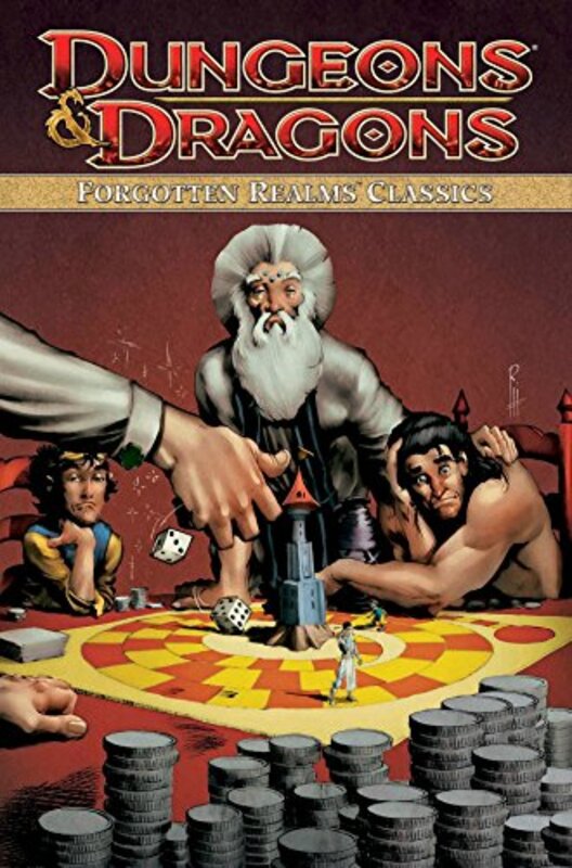 Book cover for "Dungeons and Dragons: Forgotten Realms Classics, Volume 4" by Jeff Grubb