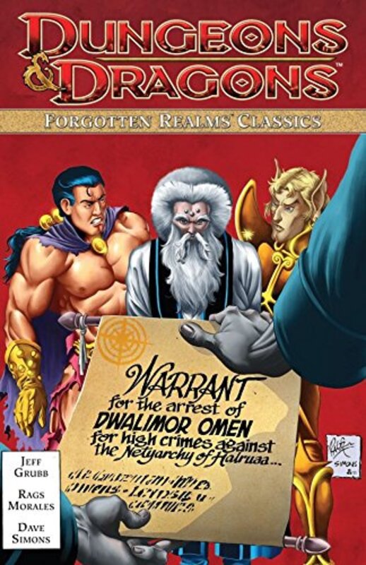 Book cover for "Dungeons and Dragons: Forgotten Realms Classics, Volume 4" by Jeff Grubb