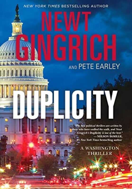 Book cover for "Duplicity"