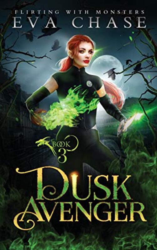Book cover for "Dusk Avenger" by Eva Chase