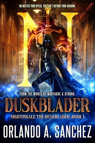 Book cover for "Duskblader" by Orlando A Sanchez