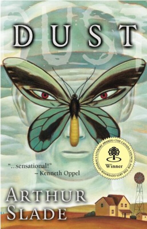 Book cover for "Dust" by Arthur Slade