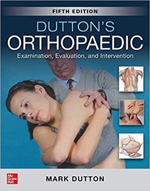 Book cover for "Dutton's Orthopaedic" by Mark Dutton