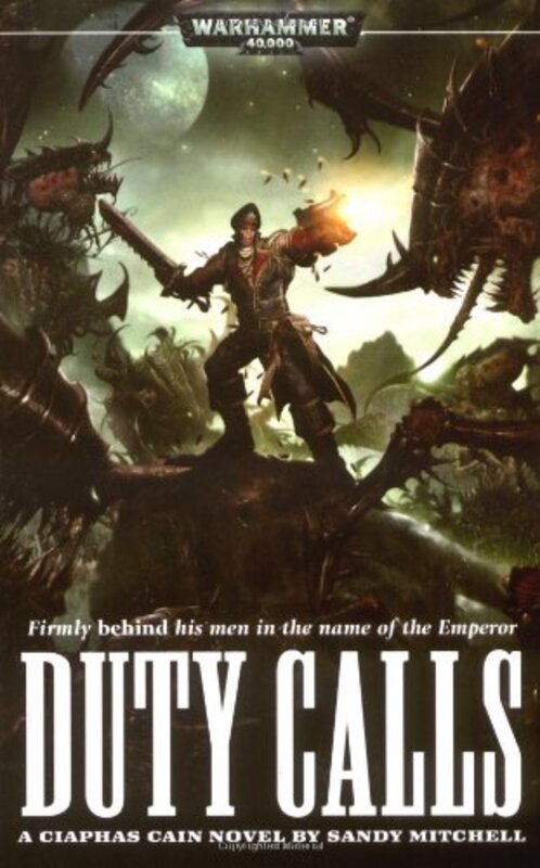 Book cover for "Duty Calls" by Sandy Mitchell