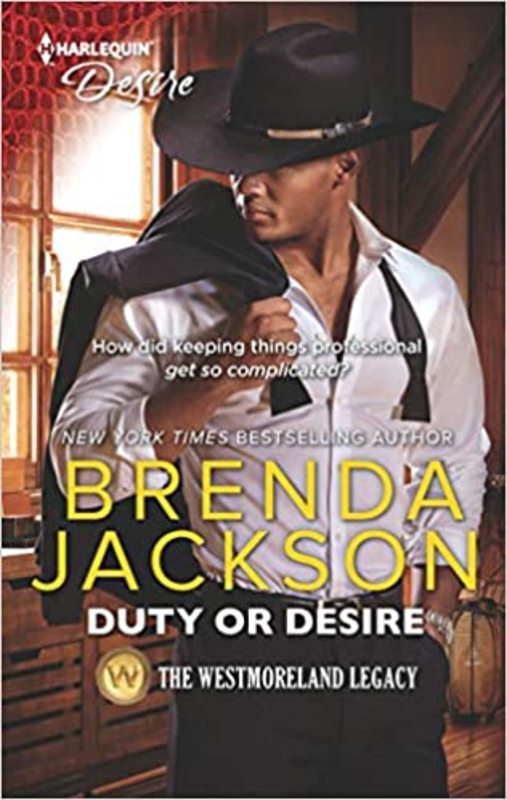 Book cover for "Duty or Desire" by Brenda Jackson