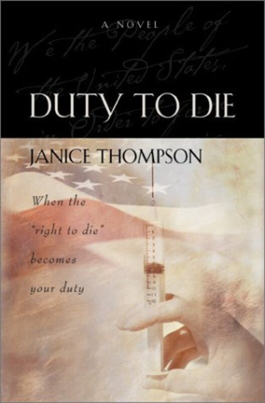 Book cover for "Duty to Die" by Janice Thompson
