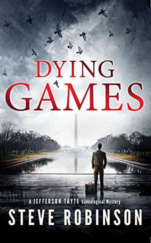 Book cover for "Dying Games" by Steve Robinson