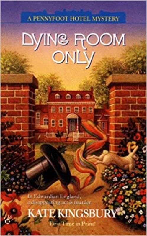 Book cover for "Dying Room Only" by Kate Kingsbury