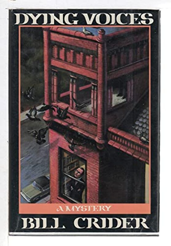 Book cover for "Dying Voices" by Bill Crider