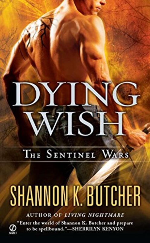 Book cover for "Dying Wish" by Shannon K Butcher