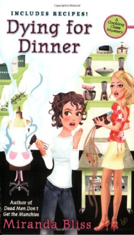 Book cover for "Dying for Dinner" by Miranda Bliss