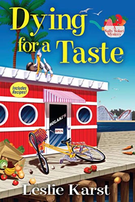 Book cover for "Dying for a Taste" by Leslie Karst