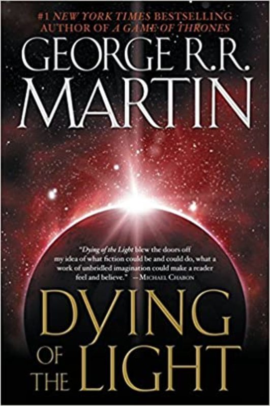 Book cover for "Dying of the Light" by George R. R. Martin