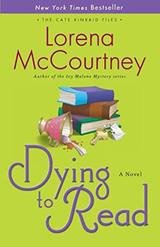 Book cover for "Dying to Read" by Lorena McCourtney
