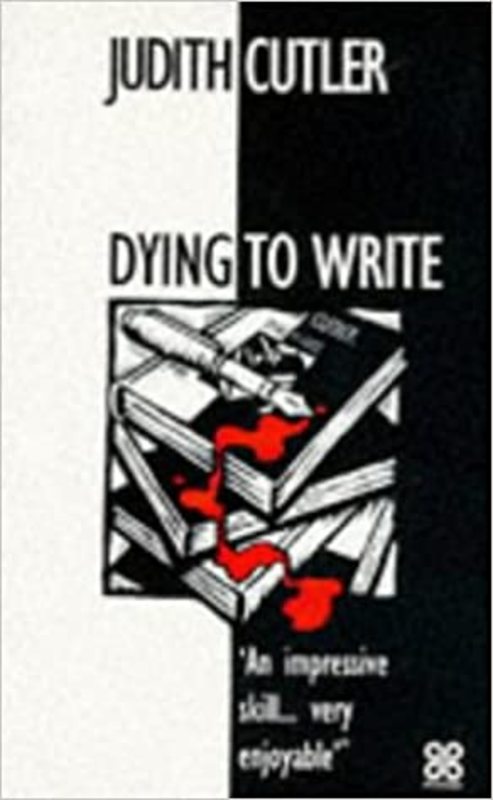 Book cover for "Dying to Write" by Judith Cutler