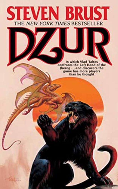 Book cover for "Dzur" by Steven Brust