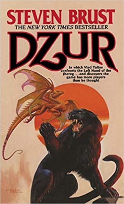 Book cover for "Dzur" by Steven Brust