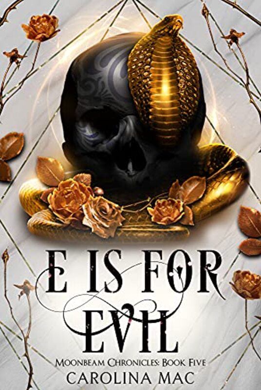 Book cover for "E is for Evil" by Carolina Mac