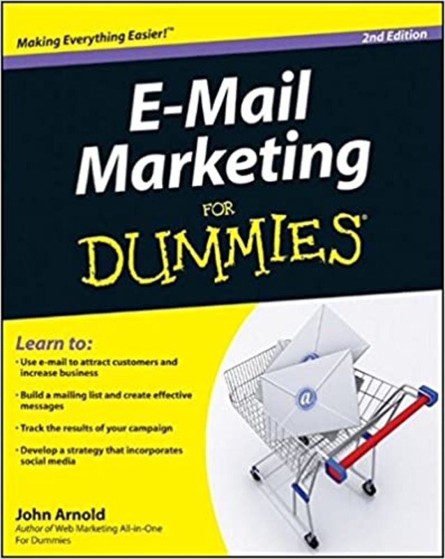 Book cover for "E-Mail Marketing For Dummies"