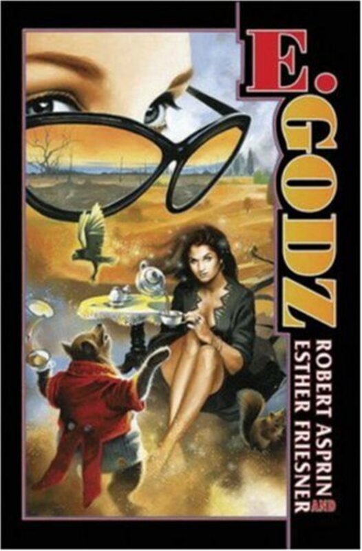 Book cover for "E. Godz" by Robert Asprin