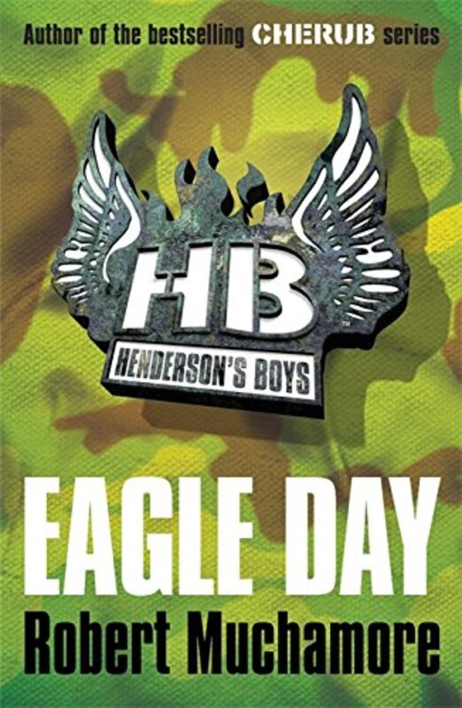 Book cover for "Eagle Day" by Robert Muchamore