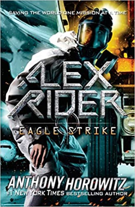 Book cover for "Eagle Strike" by Anthony Horowitz