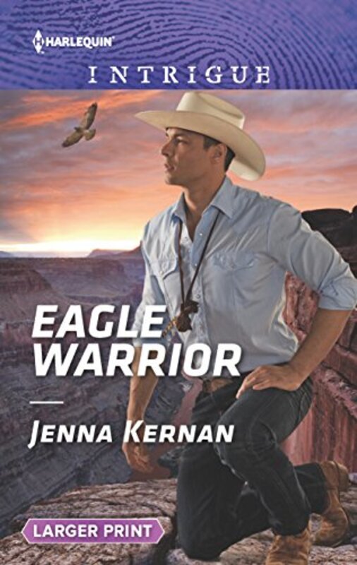 Book cover for "Eagle Warrior" by Jenna Kernan