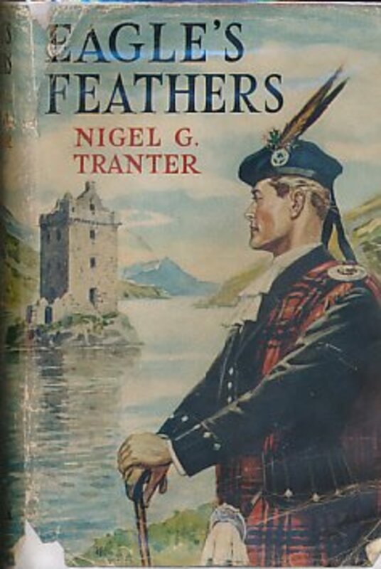 Book cover for "Eagle's Feathers" by Nigel Tranter