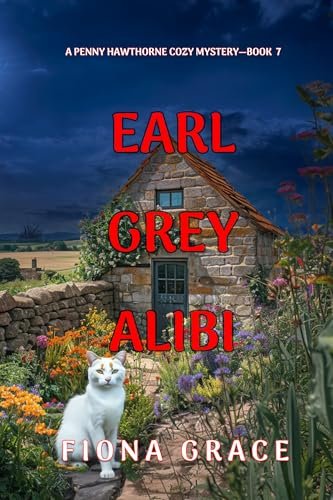 Book cover for "Earl Grey Alibi" by Fiona Grace