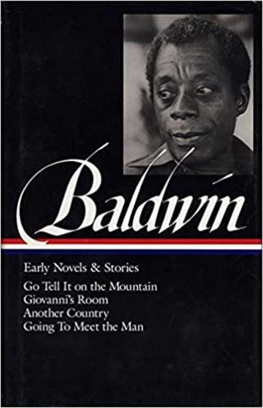 Book cover for "James Baldwin: Early Novels & Stories" by James Baldwin