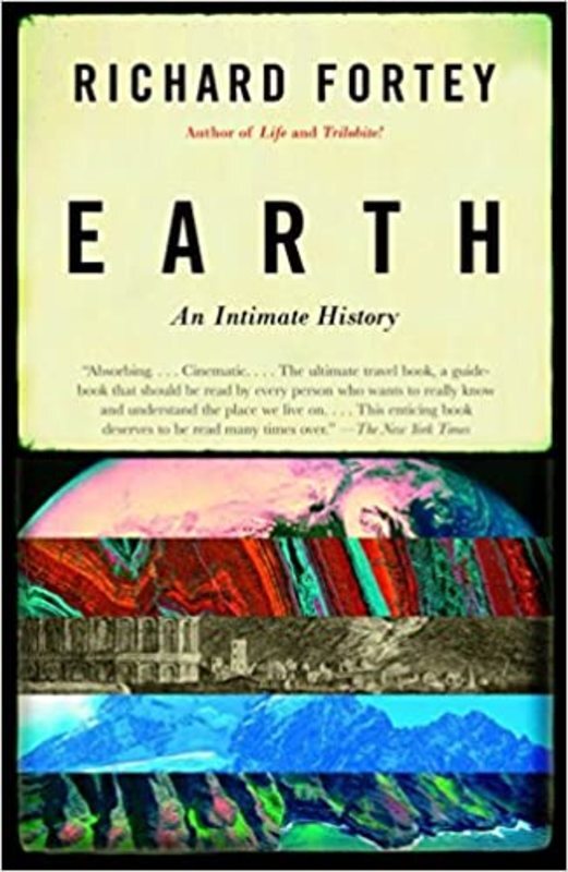 Book cover for "Earth" by Richard Fortey