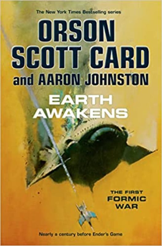Book cover for "Earth Awakens" by Orson Scott Card