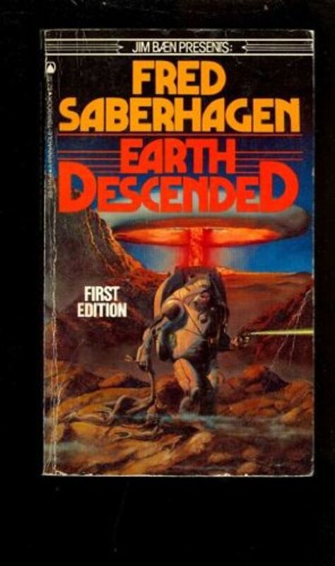 Book cover for "Earth Descended" by Fred Saberhagen