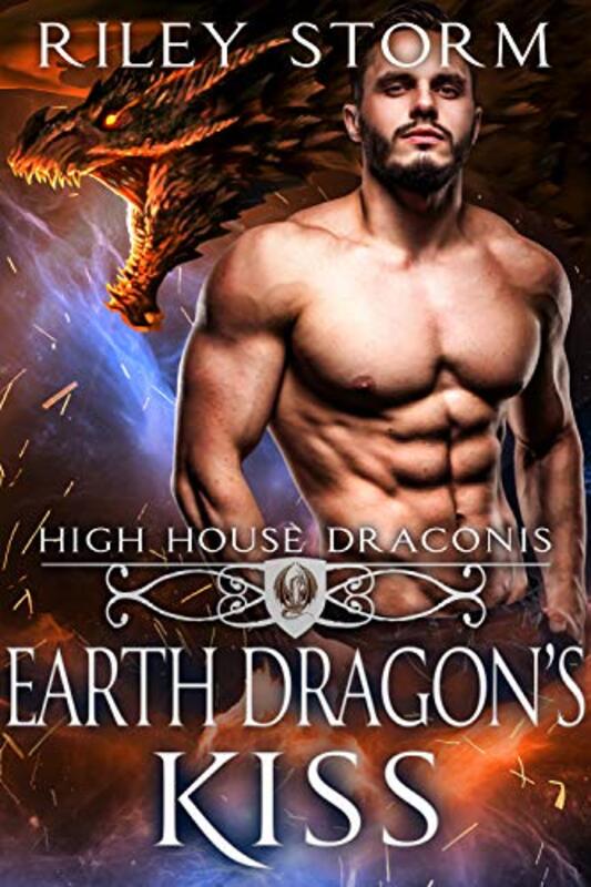 Book cover for "Earth Dragon's Kiss" by Riley Storm