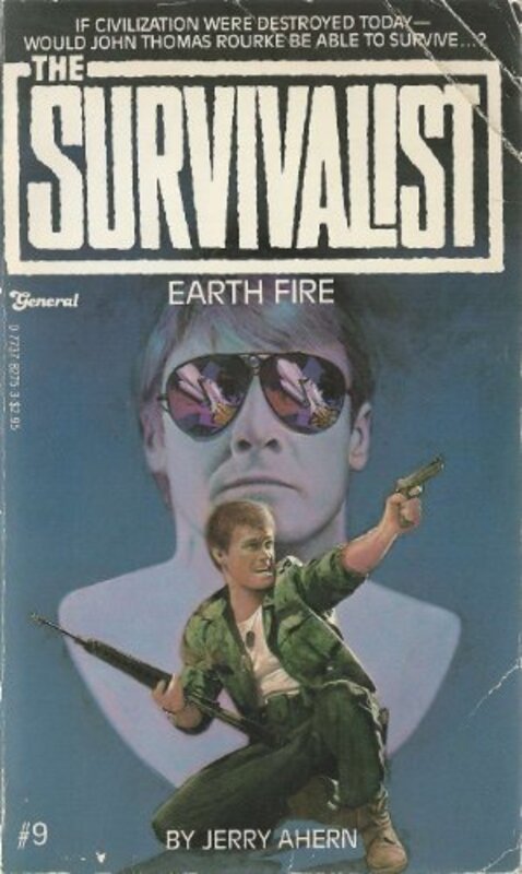 Book cover for "Earth Fire" by Jerry Ahern