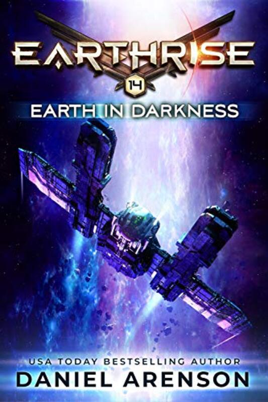 Book cover for "Earth in Darkness" by Daniel Arenson