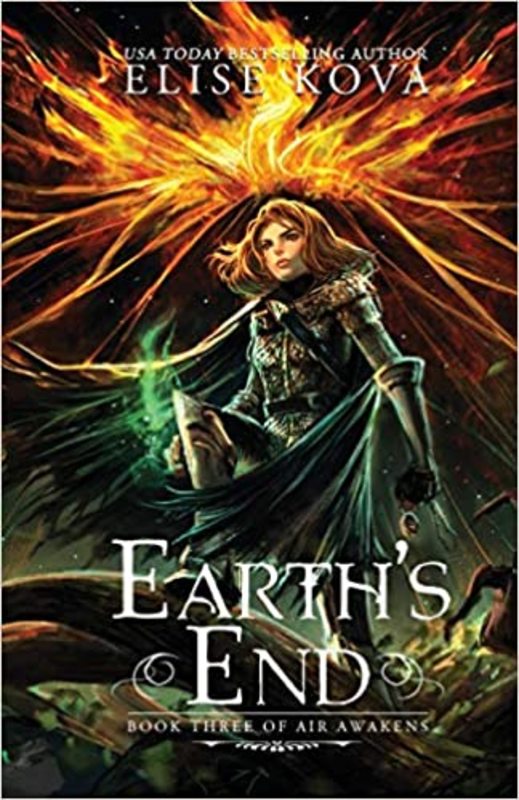 Book cover for "Earth's End" by Elise Kova