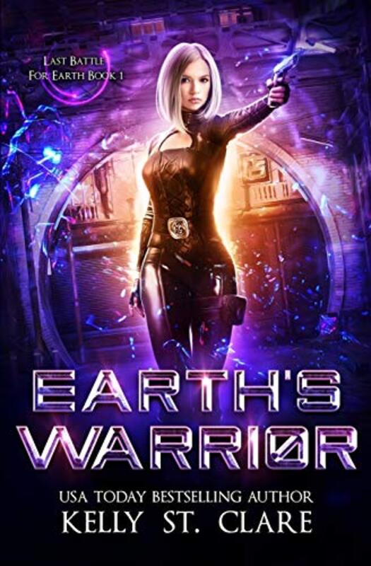 Book cover for "Earth's Warrior" by Kelly St Clare