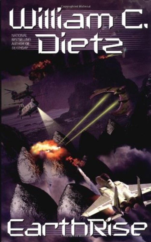 Book cover for "EarthRise" by William C Dietz