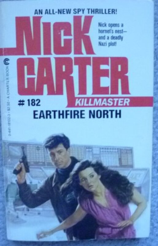 Book cover for "Earthfire North" by Nick Carter