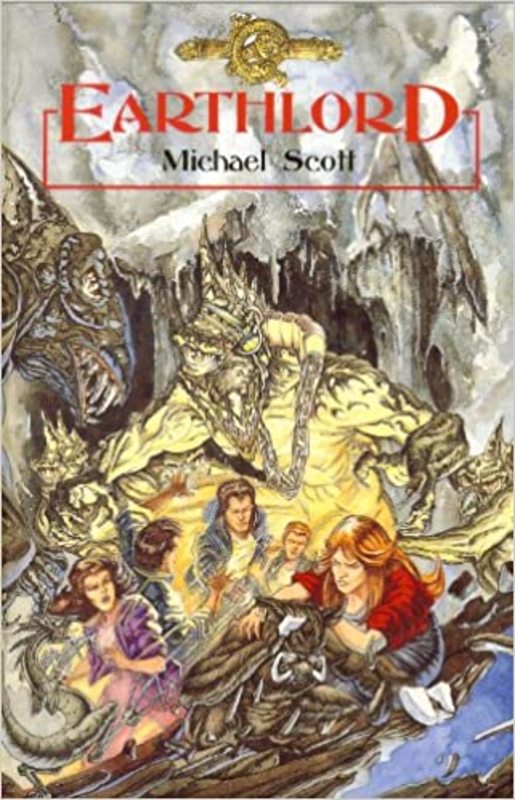 Book cover for "Earthlord" by Michael Scott