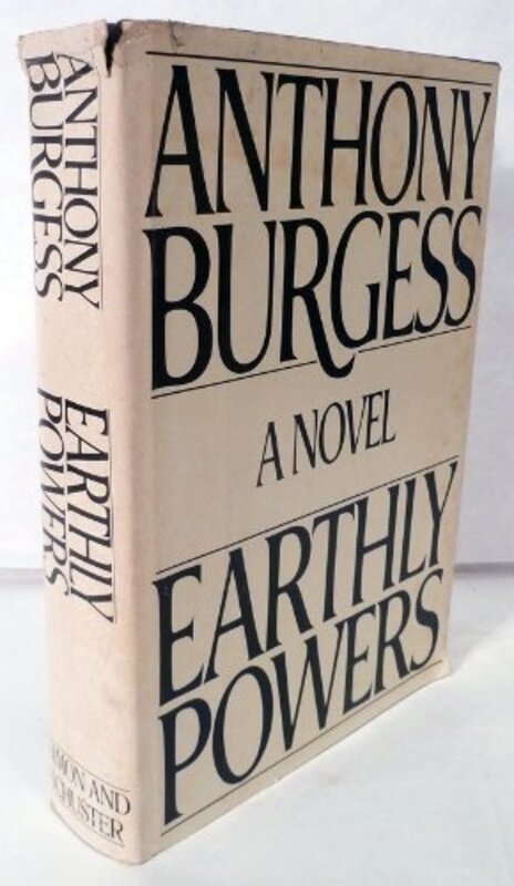 Book cover for "Earthly Powers" by Anthony Burgess