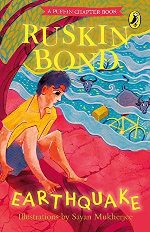 Book cover for "Earthquake" by Ruskin Bond