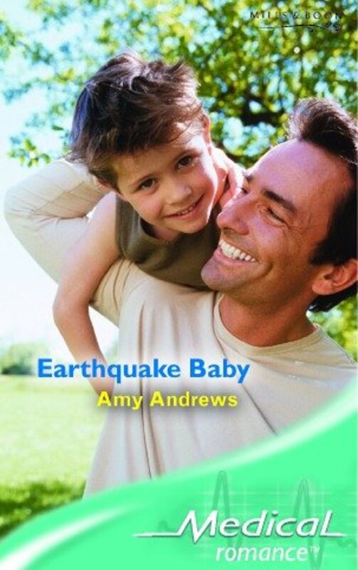Book cover for "Earthquake Baby" by Amy Andrews