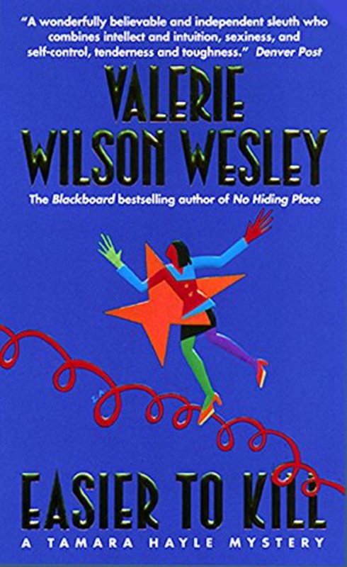 Book cover for "Easier to Kill" by Valerie Wilson Wesley