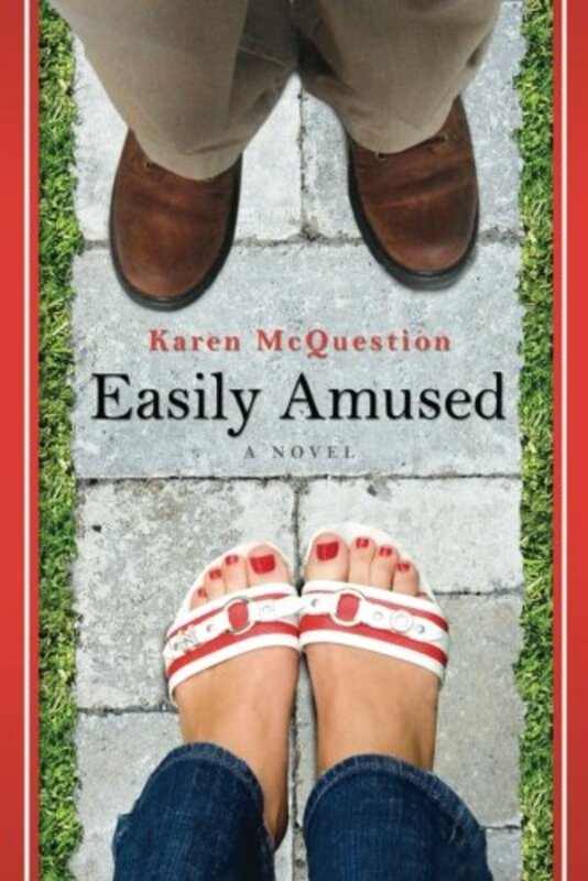Book cover for "Easily Amused" by Karen McQuestion